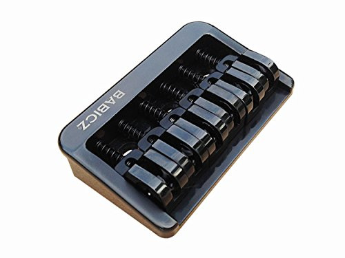 Babicz Full Contact Hardware Original Series Fixed Electric Guitar Bridge (FCHHT6BK)