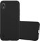 Cadorabo Hülle kompatibel mit Samsung Galaxy A10 / M10 Schutzhülle TPU Silikon Case Candy Design Slim Kratzfest Weiche Gummi mit Rundumschutz Case Hülle für Galaxy A10 / M10 in Schwarz
