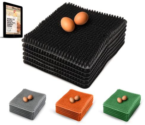 Poultry Perfect Nesting Pads für Hühnerställe, Nistkästen, Hühnerbetten und Hühnerhaus – einfach waschbare Nest-Pads für Hühner – Hühnerstall Zubehör – Ebook zum Anheben von Geflügel enthalten