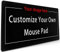 Personalised Custom XXL Mouse Pad with Photo, 900x400x3mm Large Gaming Mouse Pads for PC Computer Keyboard Water-Resistant Mousepad Customised Picture Name Logo Mouse Mat with Anti-Slip Rubber Base
