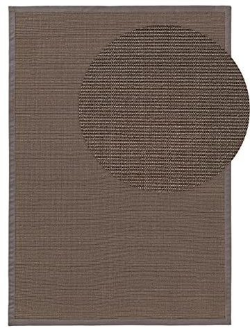 benuta Nest Sisal Naturfaser Teppich Sana - Grau 200x300 cm - Robuster Teppich für Esszimmer & Wohnzimmer - 100% Sisal Naturfaser - Zeitloses Design