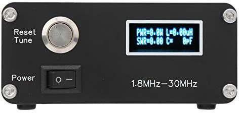 HY100 HAM Radio Antenna Tuner, 1.8-30MHz with Large Display for Tuning Radio (100W)