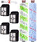 Per Bissell CrossWave Pet Pro 2306A CrossWave 1785 Series Parte di ricambio 1 confezione 2460+1 confezione 1868 Multi-Surface Pet Pro Cleaner Rolls Grovle-Free+4 Pack 1866 Vacuum Filter Part 1613568