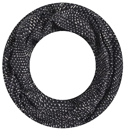 Majea Loop Schal Damen Schlauchschal Halstuch schmaler Loopschal (880050) (grau 1)