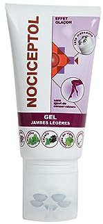 NOCICEPTOL® - Gel per gambe leggere – Gel rinfrescante – Olio essenziale di menta piperita, Mentolo ribes rosso – 150 ml