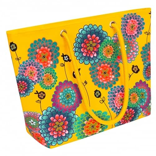 Pylones, Einkaufstasche My Daily Bag 2 – Dahlia, gelb, 48 x 34 cm