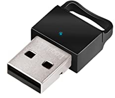 LogiLink BT0063 - Bluetooth 5.0+EDR Adapter für Windows 7/8/10/11, Reichweite bis zu 10m, Verbindung mit Mehreren Geräten gleichzeitig