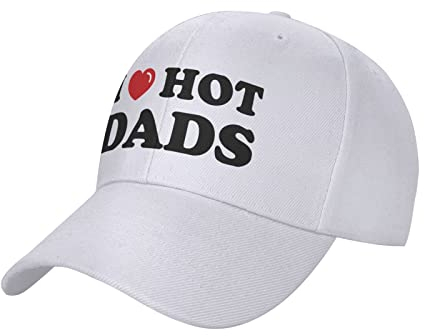 Trucker Hat Funny I Love Hot Dads Casquette MGK Hat Dad Baseball Cap