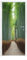 MuchoWow© Fototapete Selbstklebend Tür Poster Tapeten Türdeko Bambus - Weg - Wald - 75x205 cm