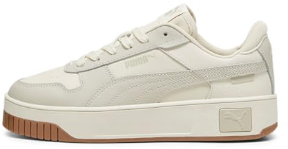 PUMA Damen Carina Street Sneaker, Alpine Snow-Desert Dust, 41 EU