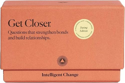 Intelligent Change Get Closer Dating Edition - Kartenspiel Gesprächsstarter für Paare - Frage- und Antwortspiele für Date-Nacht-Aktivität