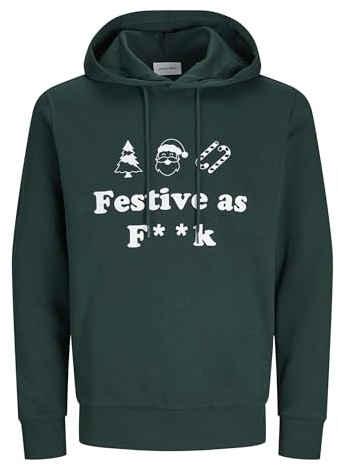 JACK & JONES Male Kapuzenpullover X-Mas Kapuzenpullover