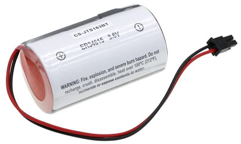 TCTK Akku Kompatibel mit [Jablotron] JA-163A, JA-163A Fully Wireless Outdoor Siren Ersetzt 0106-619, BAT-100A