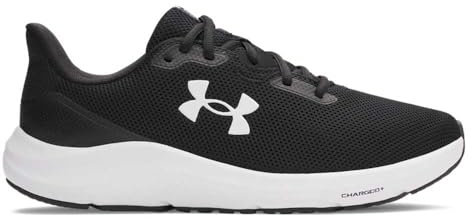 Under Armour UA Charged Pursuit 4, Zapatillas para Correr Hombre, Black/Black/White, 46 EU
