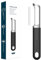 KITCHENDAO Schwenkbarer Schäler für die Küche, Japanischer 420J2 Edelstahl, scharfe Klinge, robuste Druckguss-Konstruktion, integrierter Augenentferner, Soft-Touch-Griff, spülmaschinenfest, Schwarz