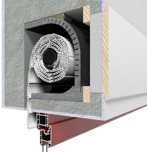 Pannello di coibentazione cassonetti fai da te THERMO SHAPE,kit fai da te facile e veloce… (Pair 100x50/2cm)