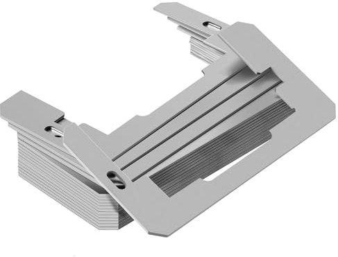 Outlet Spacer,Flush Fit Device Leveling Plates For Wall Outlet Repair And Loose Electric outlets Fix,Self-Leveling Electrical Socket Extenders for Electrical Box and Switches