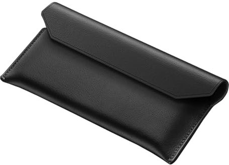 HAMEXLN Echtes Leder Hülle für Vertu METAVERTU, Luxus Brieftasche Handyhülle mit Kartenfächern Vollständige Abdeckung Stoßfeste Schutzhülle,Schwarz,METAVERTU