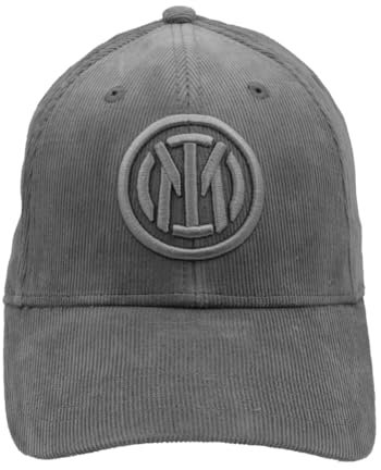 INTER Cappello Baseball Velluto 153507 Grigio