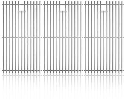 DPZM 43,2 cm Edelstahl-Grillroste für Charbroil 463242716 Tru Infrarot, für Charbroil Commercial 463242715 463276016 463257520 463263924, für Lowe's 606682 Nexgrill 720-0882A BHG 720-0882