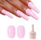 Imtiti Rose Vernis Semi Permanent, Rose Laiteux Vernis Gel UV Semi Permanent French Gel Nail Polish Printemps Été DIY Art UV Led Soak Off 10ml