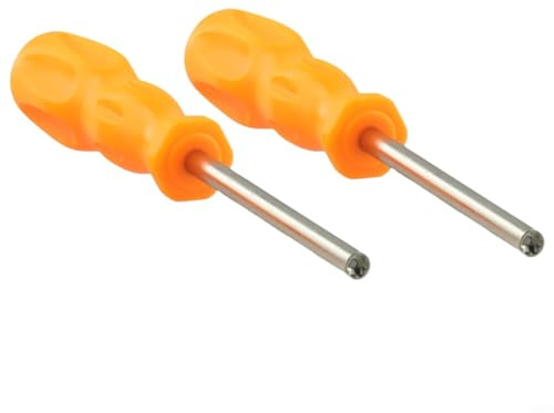 Set di cacciaviti di sicurezza Gamebit da 3,8 mm 4,5 mm per console Nintendo, kit di riparazione per l'apertura del sistema di gioco NES SNES N64 Gamecube in acciaio temprato (set da 2 pezzi)
