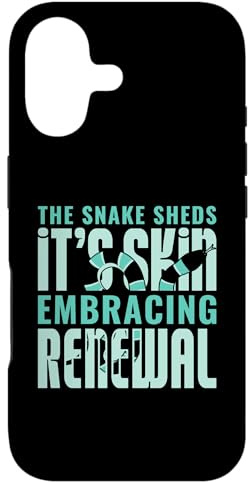 The snake sheds its skin - Herpetologist Snake Case for iPhone 17