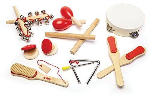 Tidlo Wooden Musical Instruments Set (14 Pieces)