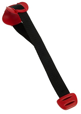 Lifeline Heavy Duty Door Anchor, Black/Red