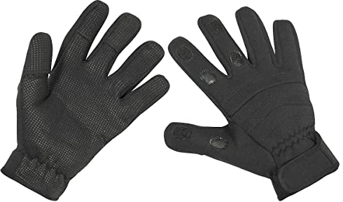 MFH Herren Multipurpose Neoprene Handschuhe Schwarz Größe XXL