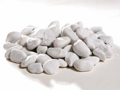 20 piedras /blancas decorativas /para chimeneas gel y etanolChimenea /bionl24/envío gratuito