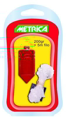 Metrica 60355 Filo a Piombo, 500 Grammi
