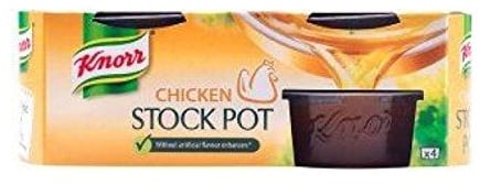 8 X KNORR STOCK POTS GEL CHICKEN 4'S 4(8 PACK BUNDLE)