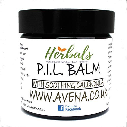 Natural Haemorrhoid Ointment 60ml – Handmade Herbal Piles Cream – Soothing Relief for Haemorrhoids, Burning, Itching & Swelling – All Natural Ingredients, No Harsh Chemicals