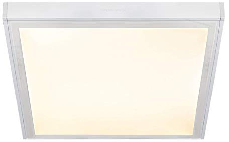Long Life Lamp Company 48w Surface Mount LED Panel 600 x 600 Frame with LED Panel White Body Warm White 3000k