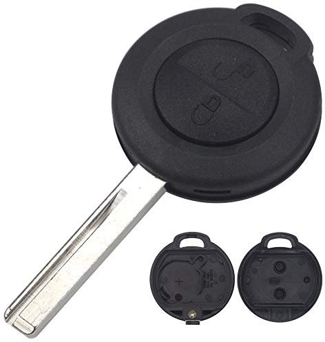 Ersatz Schlüssel Gehäuse Button Auto Schlüssel Klappschlüssel mit Rohling Fernbedienung Radio Frequenz Schlüssel Gehäuse ohne Inion Elektronik