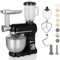 Robot Multifonctions 5l 1000w Noir Avec Hachoir Et Blender 1,5l En Verre - ROBIMIX NOIR