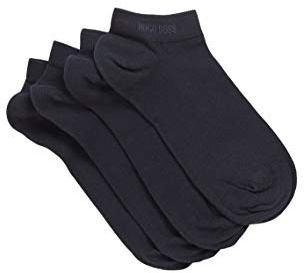 BOSS Herren 2P AS uni CC Knöchellange Socken aus Stretch-Gewebe im Zweier-Pack