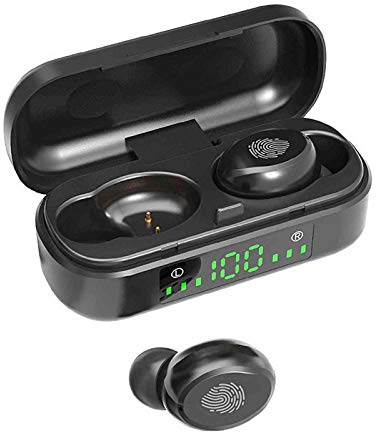 ELLENNE Auriculares Bluetooth 5.0 inalámbricos V8 TWS Sport inalámbricos