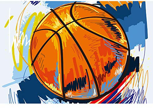 Usotob 1000 Teile Puzzles für Erwachsene und Kinder, Sport Basketball Puzzles Dicke, stabile Teile - Perfekt für Familienspaß
