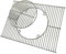 ACTIVA R-E-S Angular Verchromter Grillrost 56,5 x 41,5 cm Durchmesser ∅ 30,5 cm