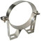 H&M New Line Edelstahlschornstein Schornstein Einzelteil Zubehör Wandhalter Abstandhalter 50mm Abstand für Ø150mm Innendurchmesser mit 25mm Isolierung 0,5mm Materialstärke