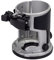 JCB Trimmer Router Base for Use with 18v Router with Aluminium Base, Non-Slip Body Grip, Rack and Pinion Precision Depth Adjustment System, 3 Year Warranty