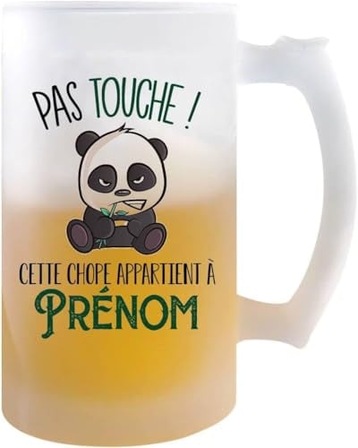 Chope Personnalisable Pas Touche (Panda)