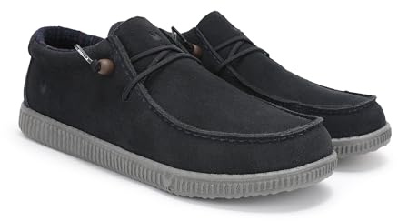 WALK IN PITAS | WALLABI WP150 | Winter-Bootsschuhe für Herren | Freizeitstiefel | Stiefeletten | Elegante Schuhe | Freizeit-Sneaker | Schuhe ohne Schnürsenkel | Walkinpitas-Schuhe