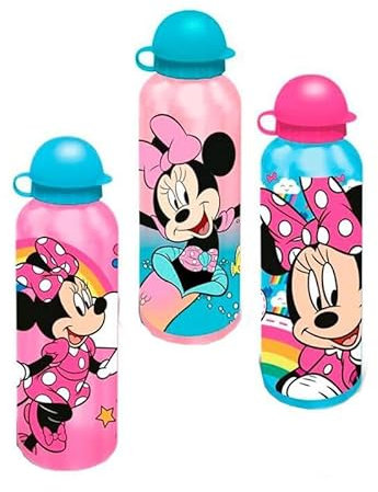 Cantimplora surtido aluminio Minnie Disney 500ml