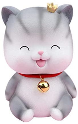 NUOBESTY Vinyl-spardose Cartoon Aufbewahrungsdose Kätzchen Kleingeldbehälter Geld Topf Schöne Sparbüchse