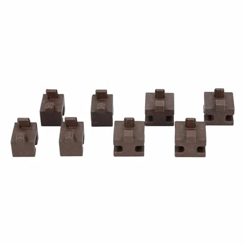 LUTH Premium Profi Parts Juego de enchufes compatible con Siemens 00637802 derecha izquierda delantera trasera para rejilla de soporte de accesorios horno con microondas