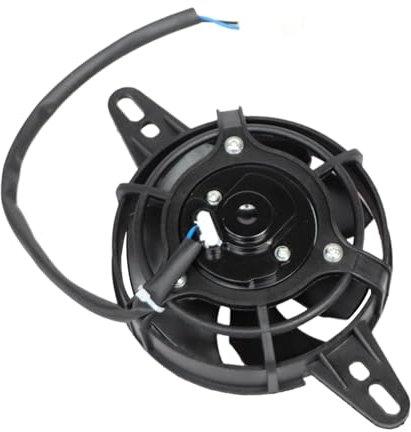Ronyme Radiateur Ventilateur de Refroidissement Refroidisseur d'huile 12V DC 250 Motos Quad aessoire véhicules Tout-Terrain Moto Ventilateur de