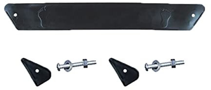 HOOLRZI Repose-Pieds antidérapant pour Poussette de bébé, pédale antidérapante, Accessoires de Poussette, Repose-Pieds antidérapant, Poussette compacte et légère, Noir bébé